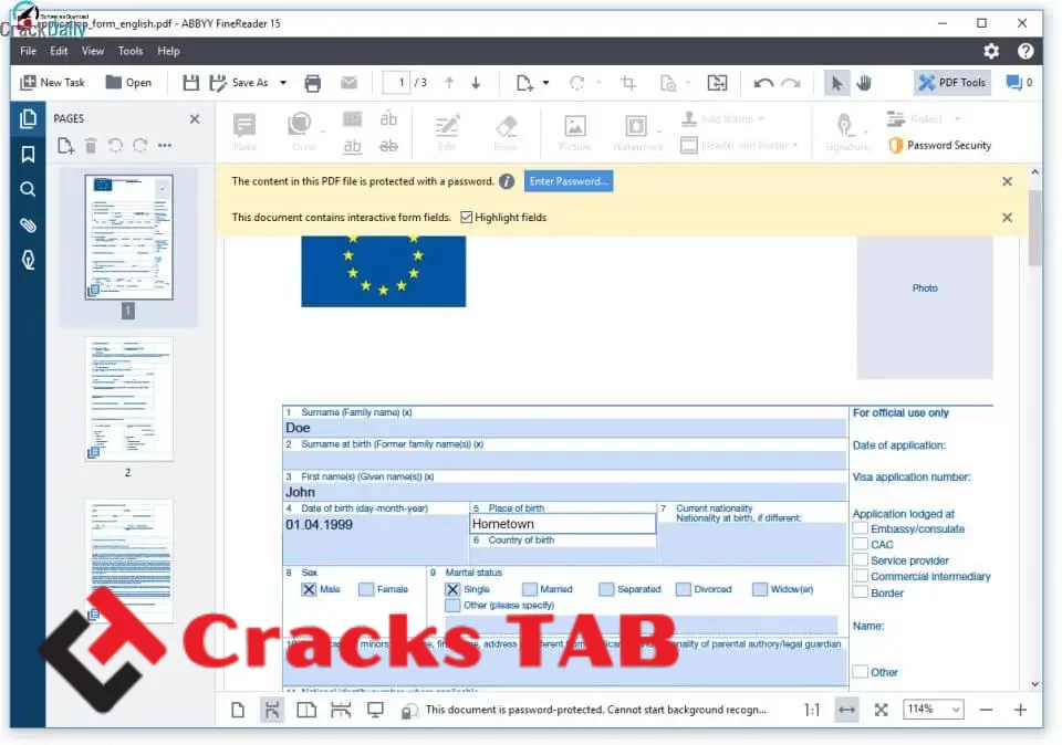 ABBYY FineReader Crack