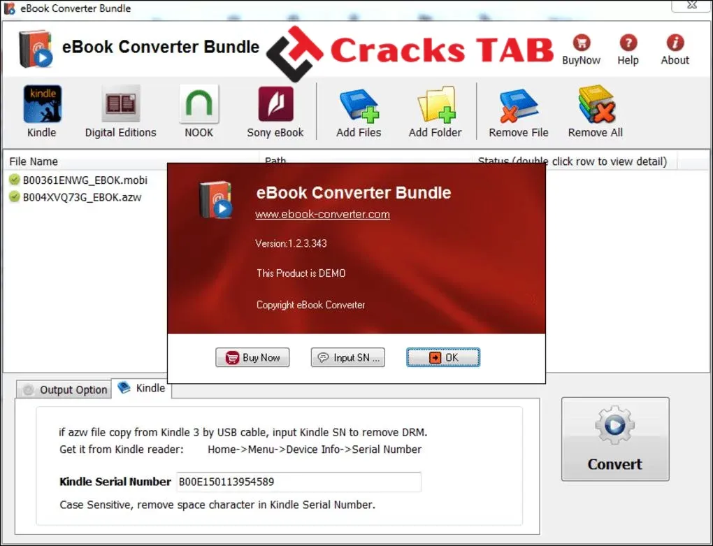 EBook Converter Bundle crack