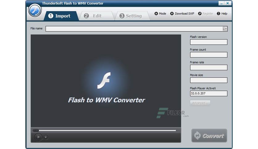 ThunderSoft Flash to WMV Converter Crack