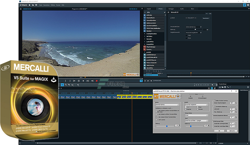 proDAD Mercalli V5 Suite for MAGIX Crack